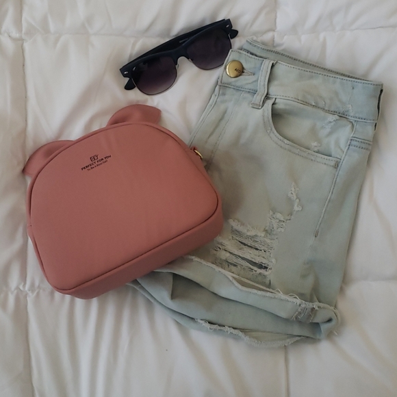 Pink Mini Bag With Bow - Picture 5 of 6